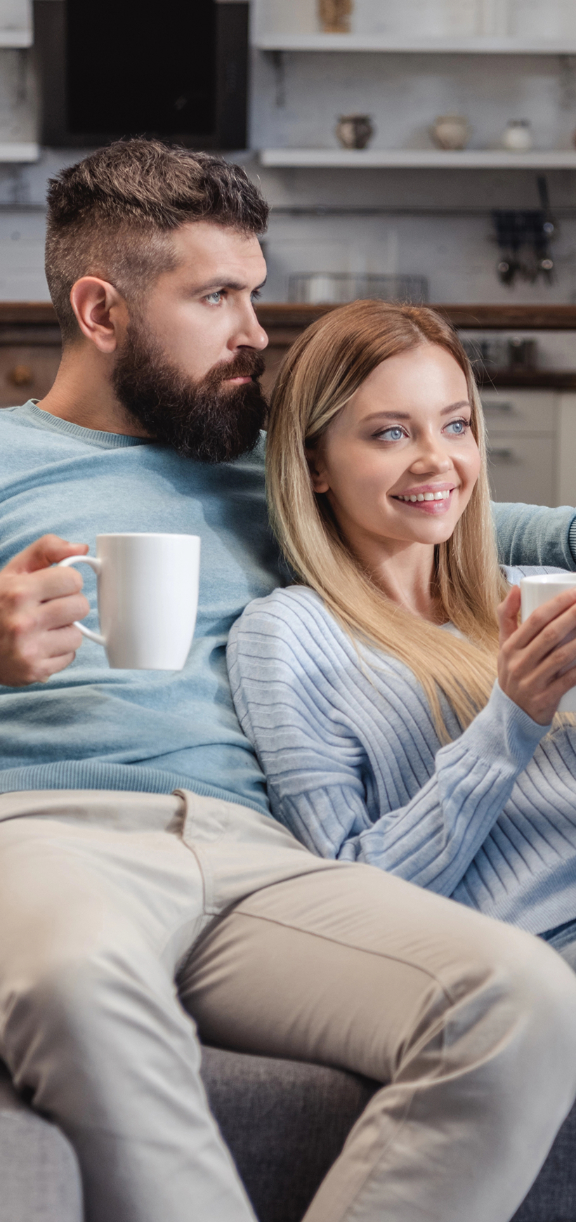 Happy couple enjoying time together